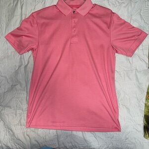 Hogan Pink Polo Shirt with Short Sleeves and Moisture-Wicking Fabric